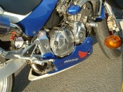Shiny Engine Casing on Honda