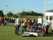Bredy, Dorchester showing range of motorcycle products they sell