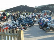 Great atmosphere at Southern Counties clay pigeon bike nights