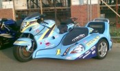 Clay Pigeon Bike Night Suzuki Sidecar